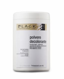 Black Bleaching Powder Coconut Perfumed 500 g - bezprašný melír na vlasy s parfemací - Bezprašný melírovací prášek.