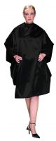Olivia Garden Charm Cape Black - kadeřnická pláštěnka - Kadeřnická pláštěnka barva Black.