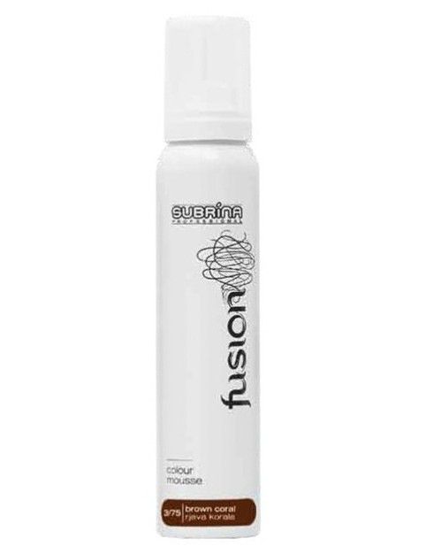 SUBRINA Colour mousse - Barevné pěnové tužidlo 3/75 - korálově hnědá 125ml
