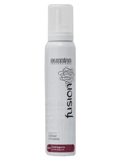 SUBRINA Colour mousse - Barevné pěnové tužidlo 6/65 - mahagonová 125ml