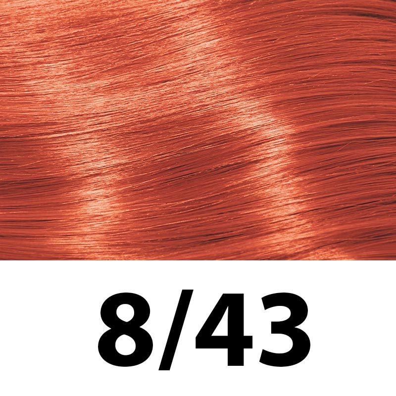 Barva na vlasy Subrina permanent colour 8/43 - světlý blond západ slunce 100ml