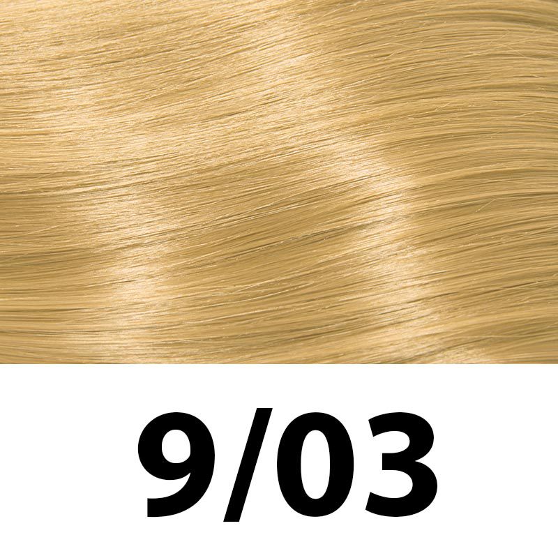 Barva na vlasy Subrina permanent colour 9/03 - velmi světlý blond přírodní zlatý 100ml