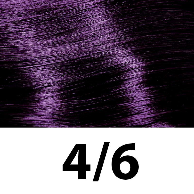 Barva na vlasy Subrina permanent colour 4/6 - střední hnědá intenzivní purpurová