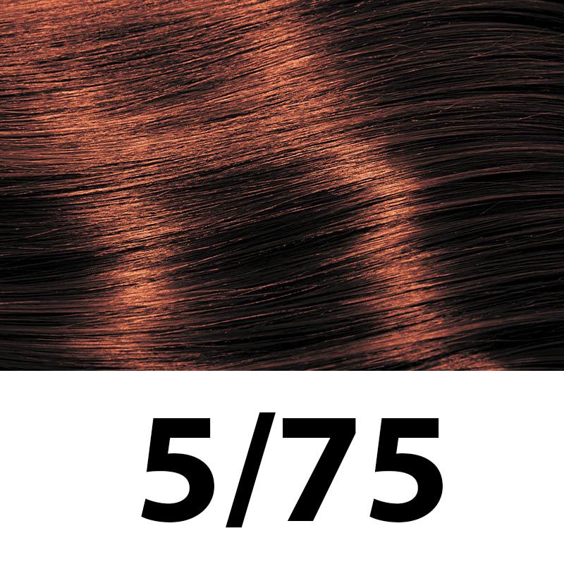Barva na vlasy Subrina permanent colour 5/75 - světle hnědá korálová 100ml