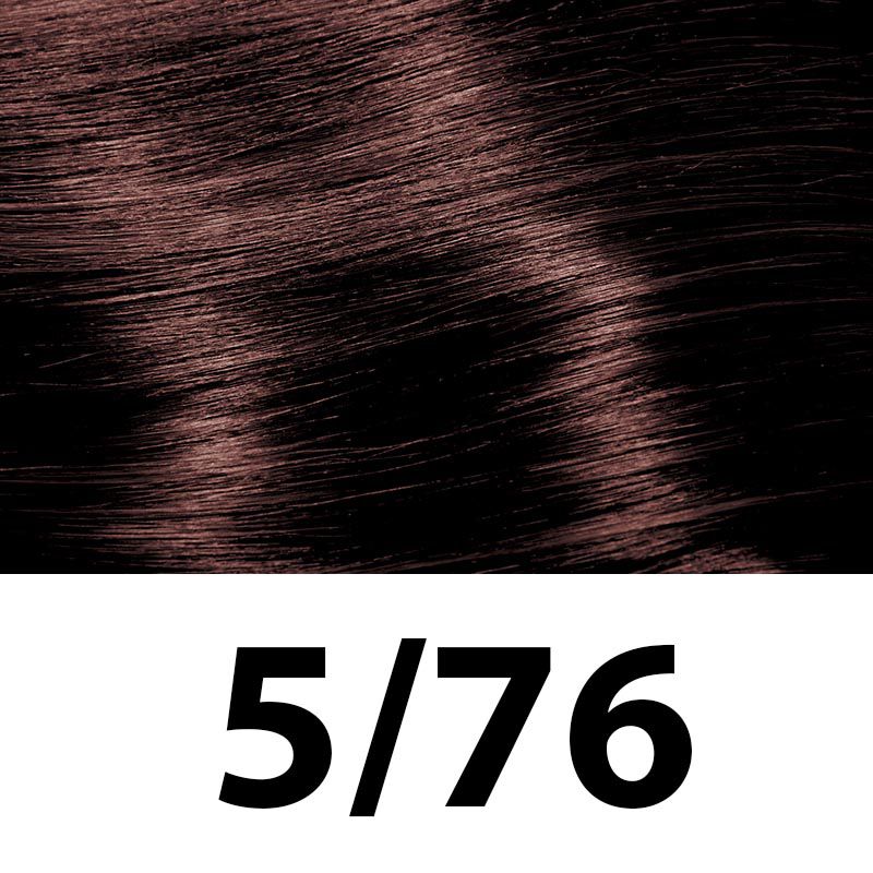 Barva na vlasy Subrina permanent colour 5/76 - světle hnědá hnědo purpurová 100ml