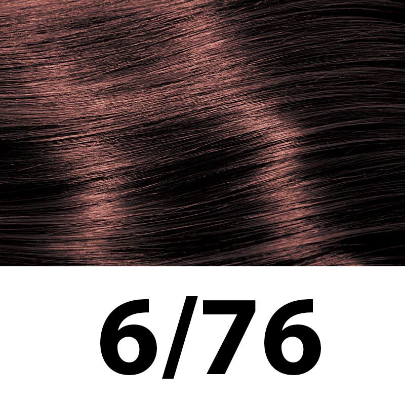 Barva na vlasy Subrina permanent colour 6/76 - tmavý blond hnědo purpurový 100ml