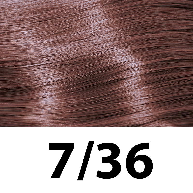 Barva na vlasy Subrina permanent colour 7/36 - střední blond pískový 100ml