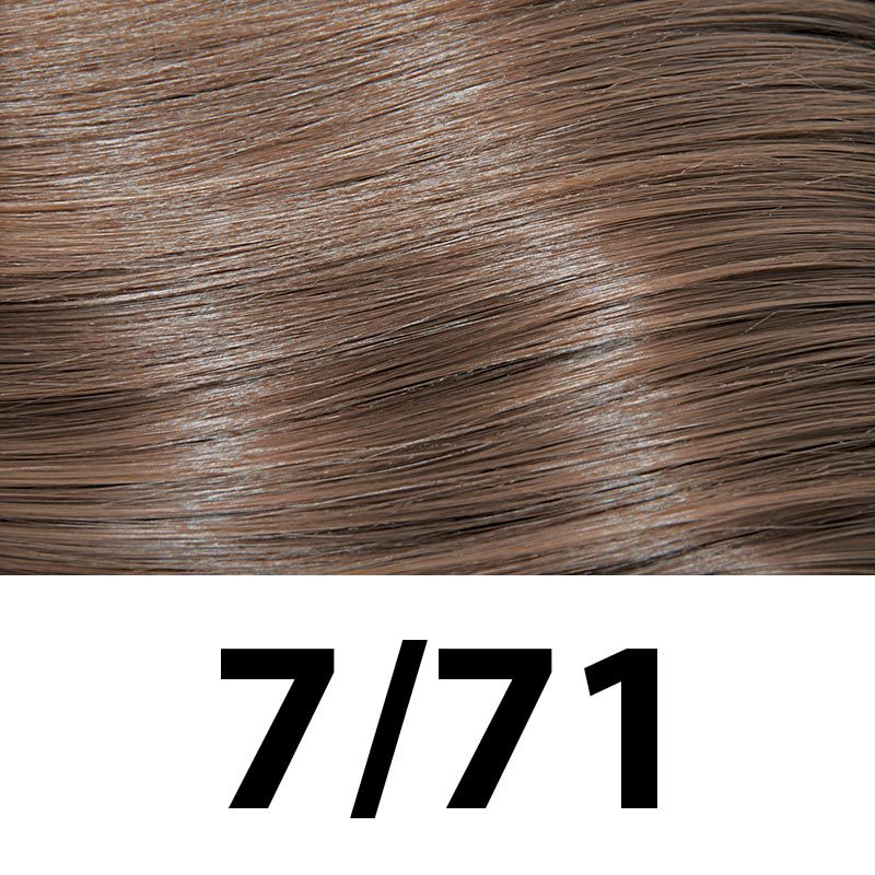 Barva na vlasy Subrina permanent colour 7/71 - střední blond hnědo popelavý