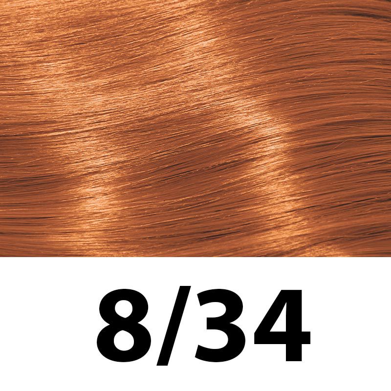 Barva na vlasy Subrina permanent colour 8/34 - světlý blond jantarový 100ml