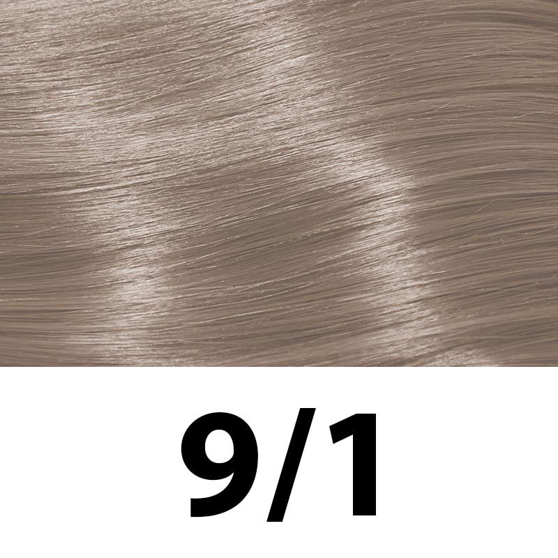 Barva na vlasy Subrina permanent colour 9/1 - velmi světlý blond popelavý