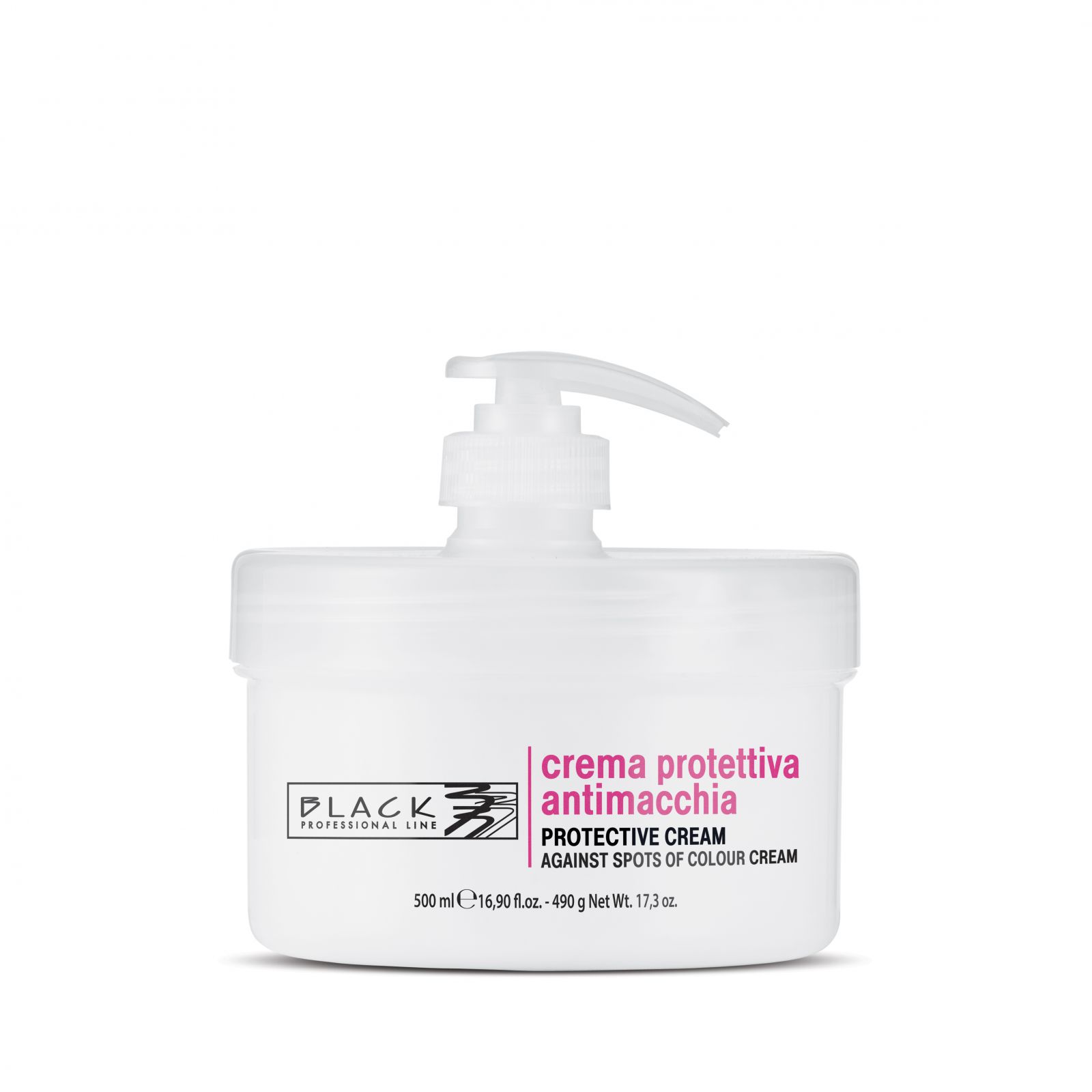 Black Antimacchia Protecting Cream 500ml - Ochranný krém zabraňující poskvrnění pokožky