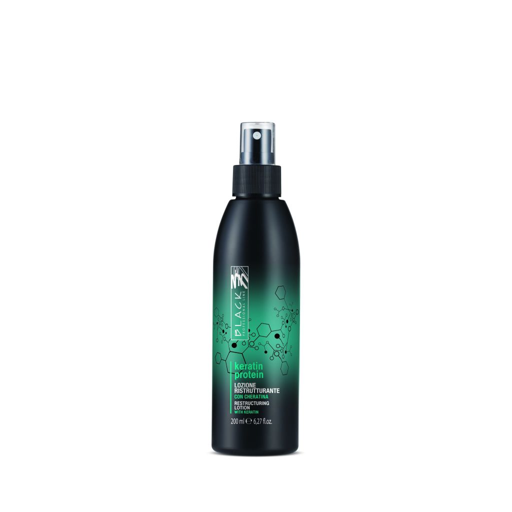 Black Keratin Protein Lotion Vlasová emulze 200 ml