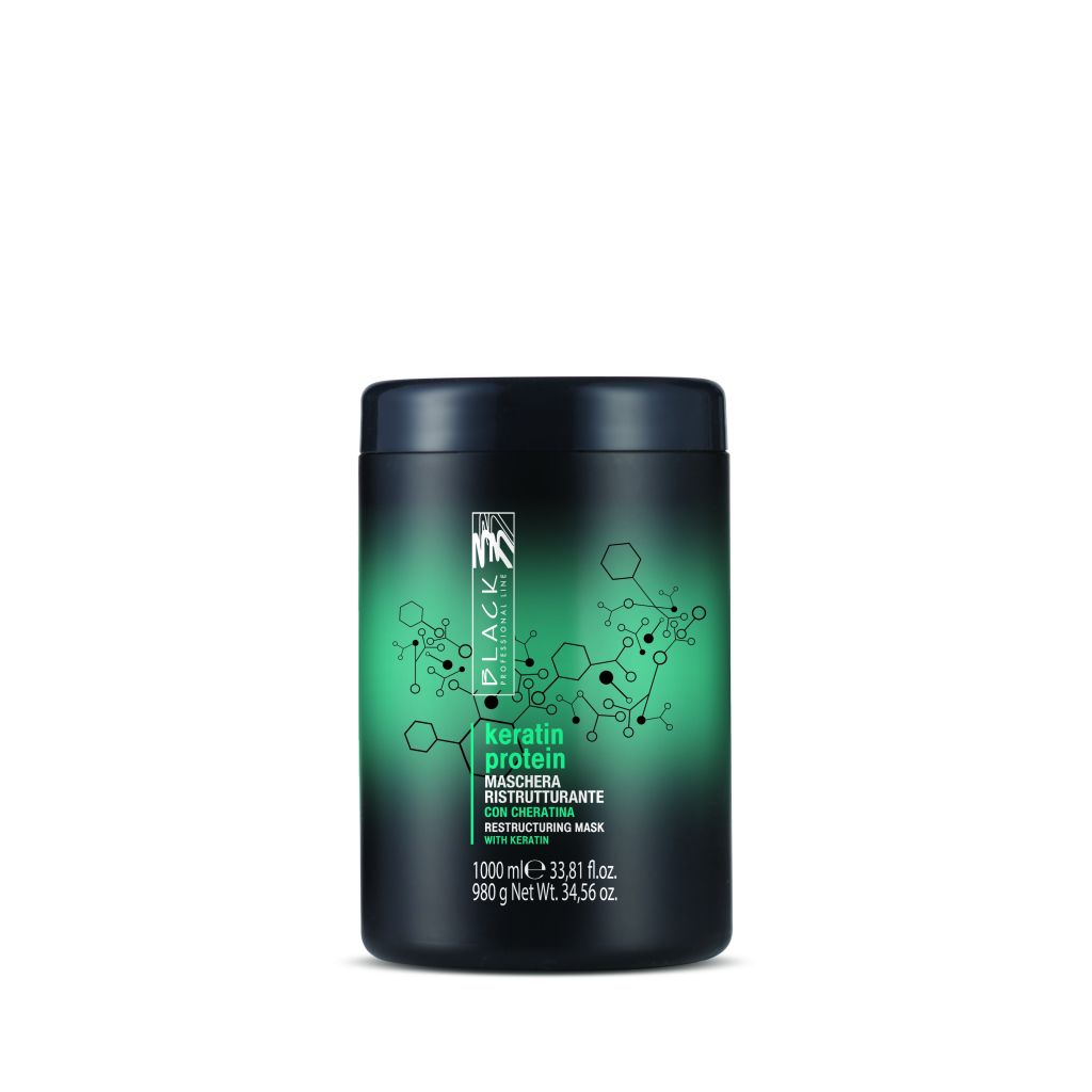 Black Keratin Protein Mask Maska na vlasy 1000 ml