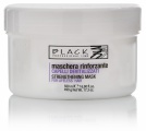 Black Strenghthening Mask 500ml, Maska pro chemicky narušené vlasy.