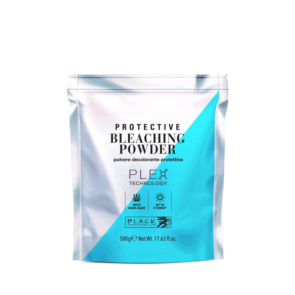 Black Protective PLEX Bleaching Powder - Inovativní melírovací prášek.