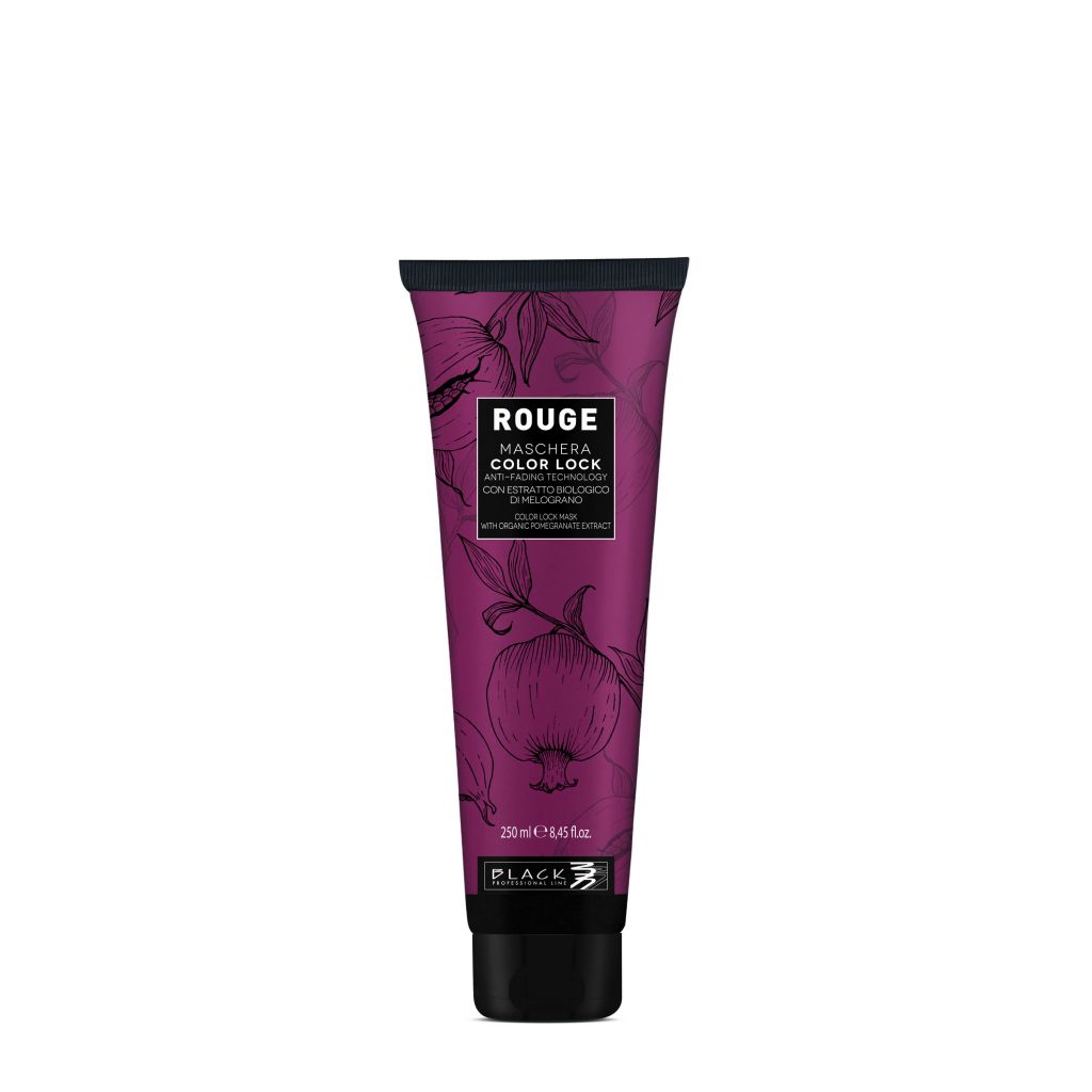 Black Rouge Mask Color Lock Maska pro barvené vlasy 250 ml