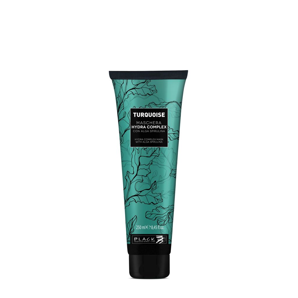 Black Turquoise Mask Hydra Complex Maska pro jemné vlasy 250 ml