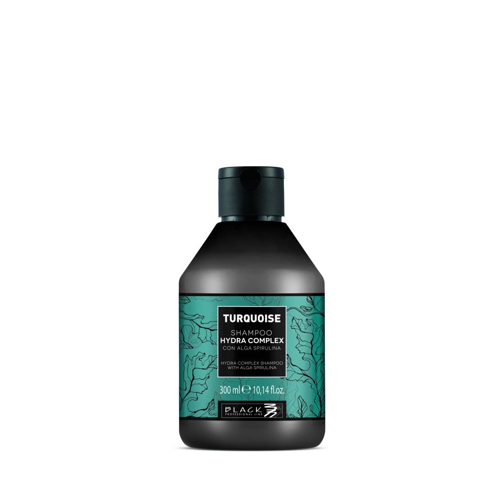 Black Turquoise Shampoo Hydra Complex Šampon pro jemné vlasy 300 ml