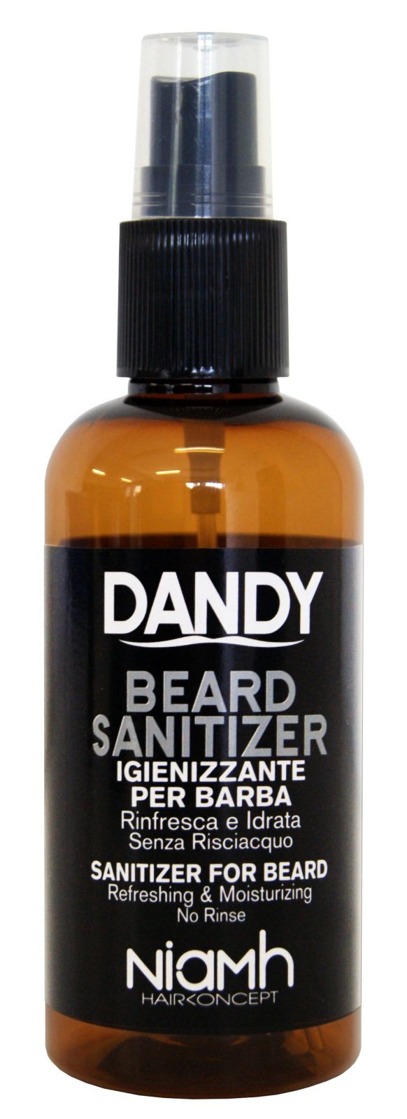 Niamh Hairkoncept Dandy Beard Sanitizer 100 ml - ochrana vašich vousů Bezoplachová ochrana vašich vousů.