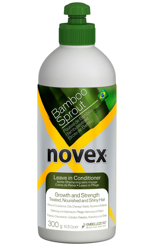 Nutrire Novex Bamboo Sprout Leave-in Conditioner 300 ml - bambusový bezooplachový kondicionér na vlasy