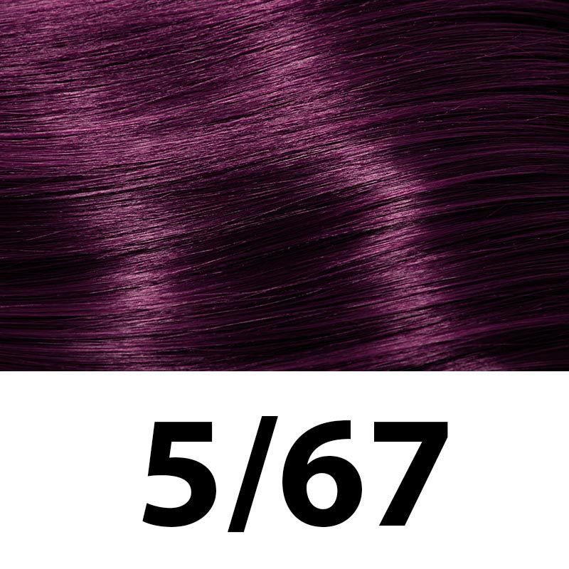 Přeliv na vlasy Subrina Demi-Permanent Colour (Senseo) 5/67 - světle hnědý božolé 60ml