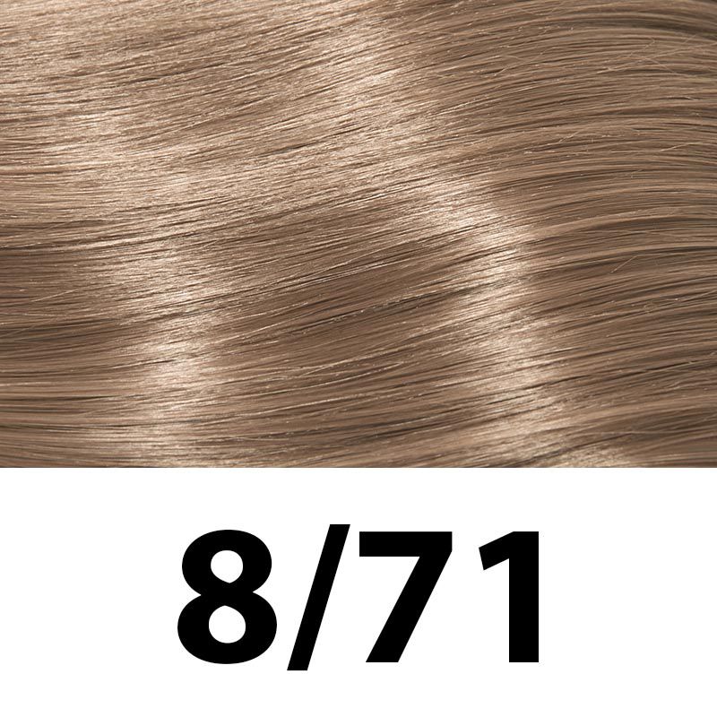 Přeliv na vlasy Subrina Demi-Permanent Colour (Senseo) 8/71 - světlý blond kamenný 60ml