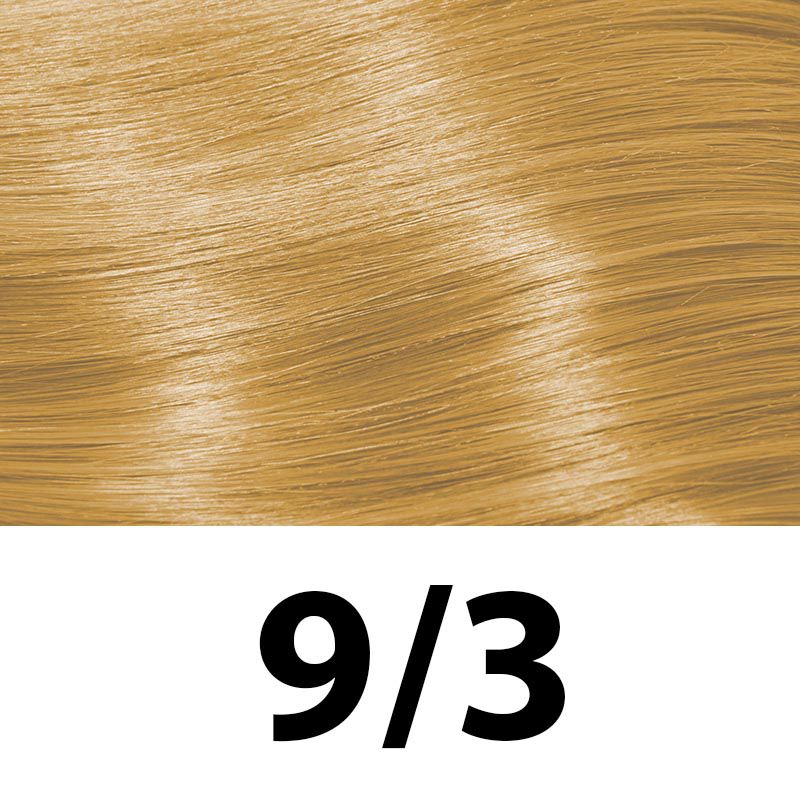 Přeliv na vlasy Subrina Demi-Permanent Colour (Senseo) 9/3 - velmi světlý blond zlatý 60ml