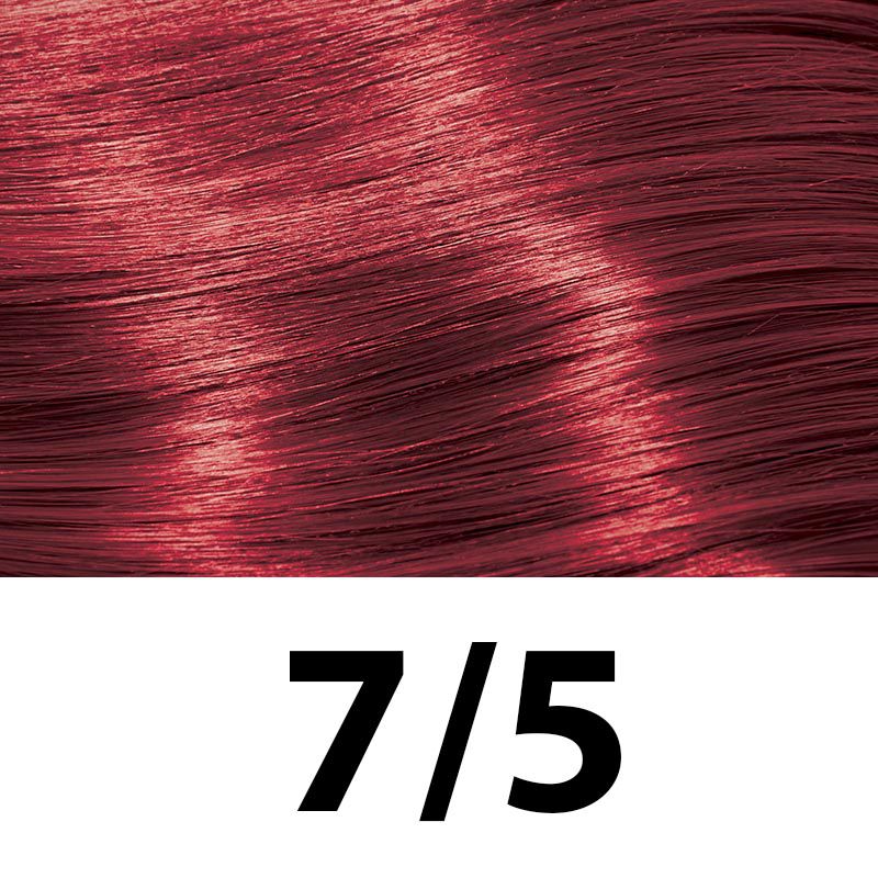 Přeliv na vlasy Subrina Demi-Permanent Colour (Senseo) 7/5 - střední blond intenzivně červený 60ml