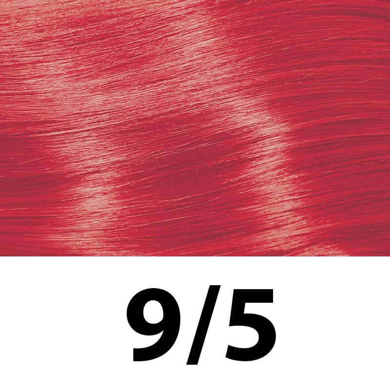 Přeliv na vlasy Subrina Demi-Permanent Colour (Senseo) 9/5 - velmi světlý blond červený 60ml