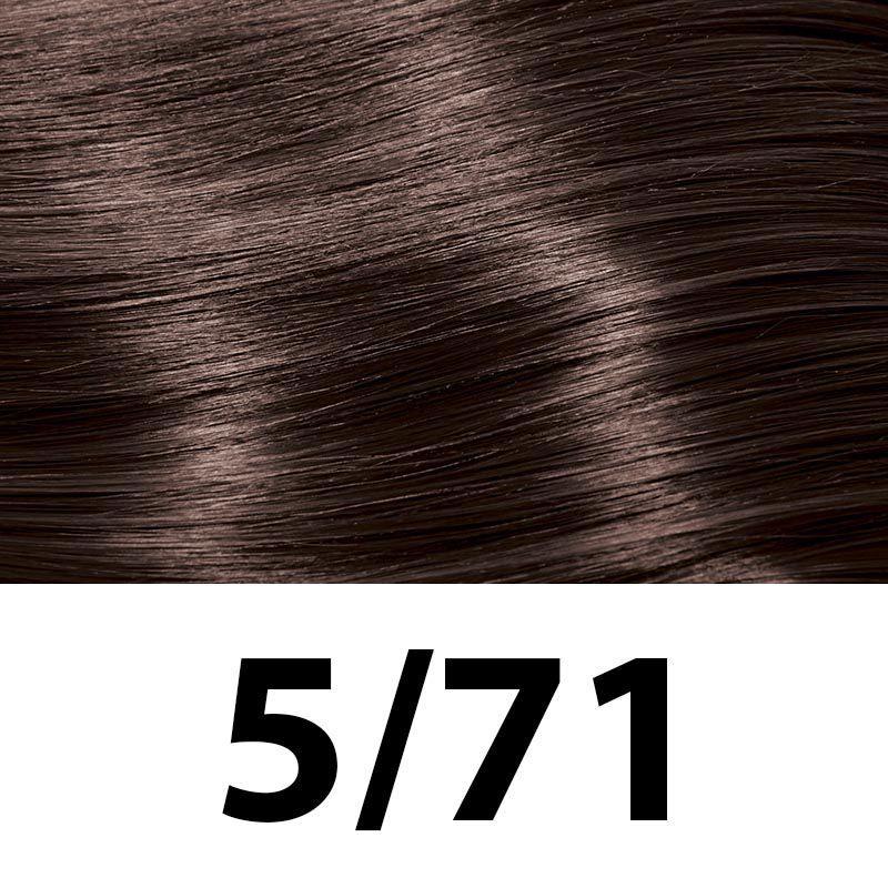 Přeliv na vlasy Subrina Demi-Permanent Colour (Senseo) 5/71 - světle hnědý kamenný 60ml