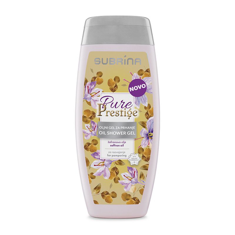 Subrina Pure Prestige – sprchový gel s šafránovým olejem 250ml