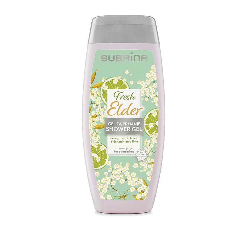 Subrina Sprchový gel Fresh Elder - bezinka 250ml