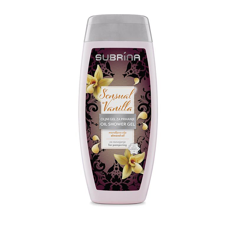 Subrina Sprchový gel Sensual Vanilla - Sprchový gel s vůní vanilky 250ml