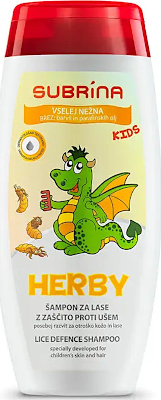 Dětský šampon na ochranu proti vším Herby 250 ml