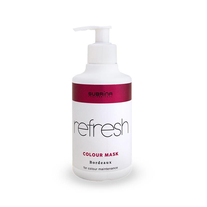 Subrina Colour Refresh Mask bordó 250ml - Vyživující maska s dočasnými pigmenty